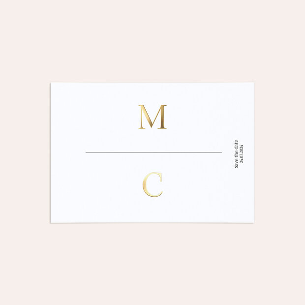 Save the Date - Great letters