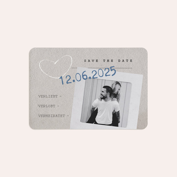 Save the Date - Love Ticket