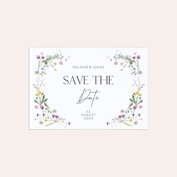 Save the Date - Blumige Vielfalt
