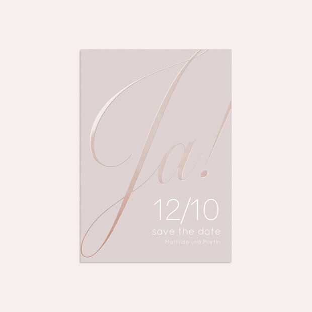 Save the Date - Glitterfunken