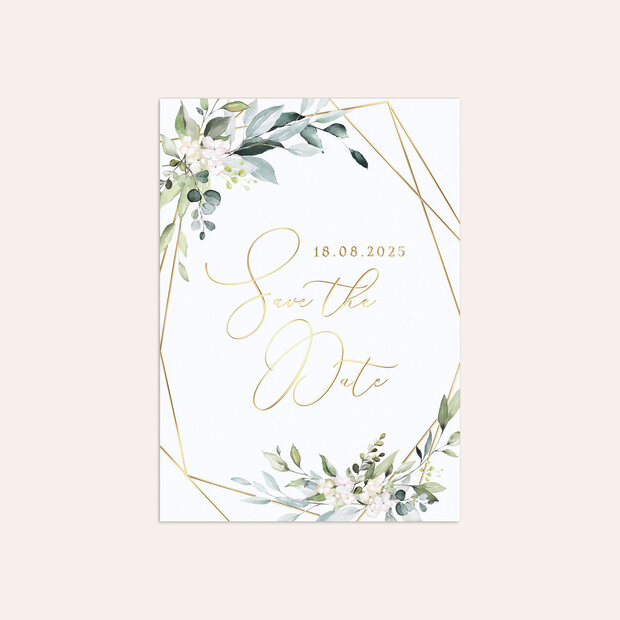 Save the Date - Tender Florals