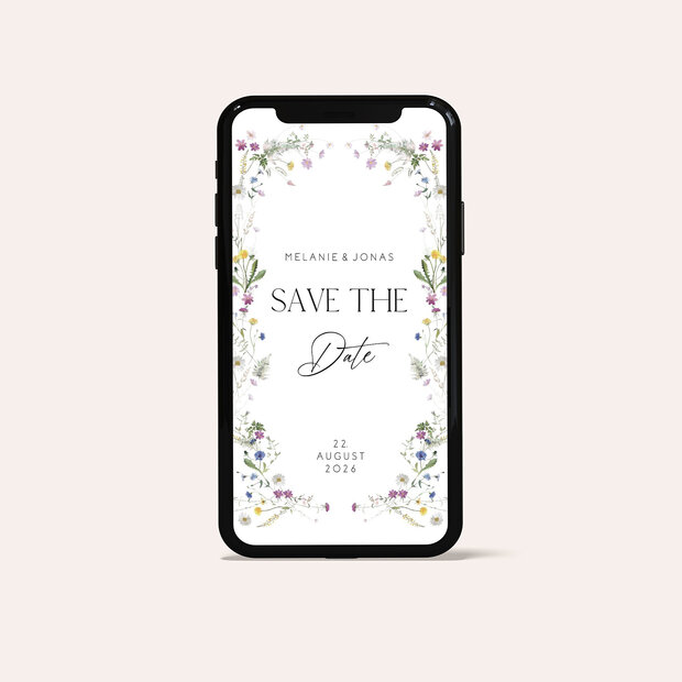 Save the Date - Blumige Vielfalt