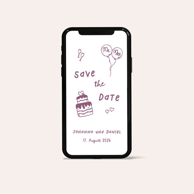 Save the Date - Paarweise