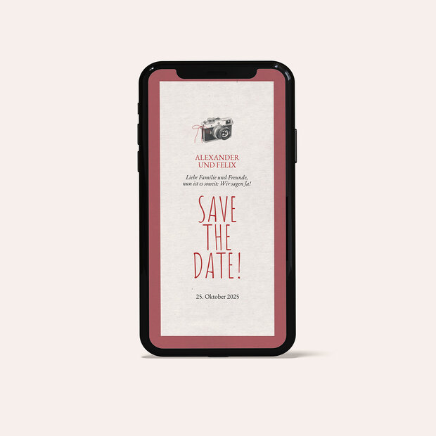 Save the Date - Clink & Love