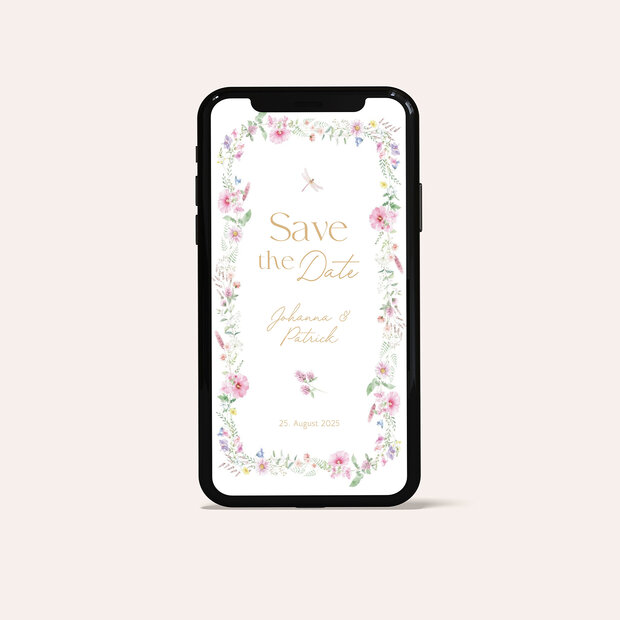 Save the Date - Blütenversprechen