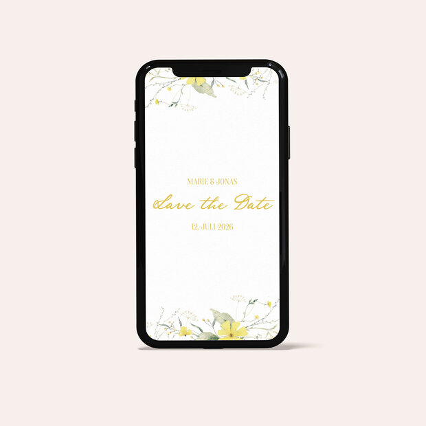 Save the Date - Zart verbunden