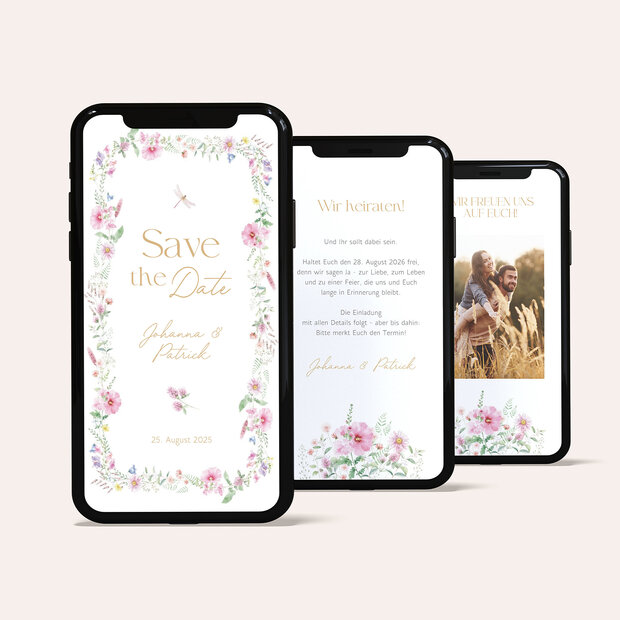 Save the Date - Blütenversprechen