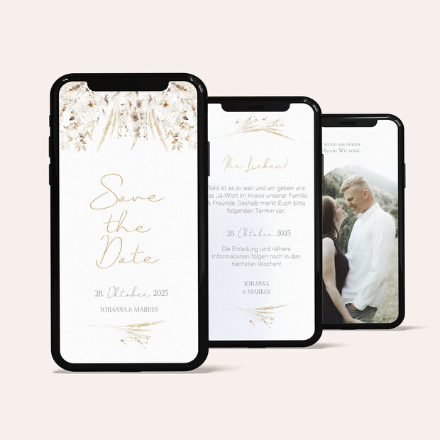 Save the Date - Boho-Chic