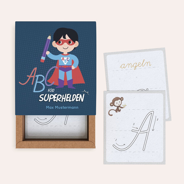 Kinderspiele - Superhelden ABC