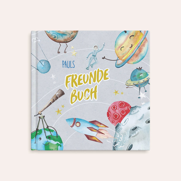 Freundebuch - Freundebuch Weltall