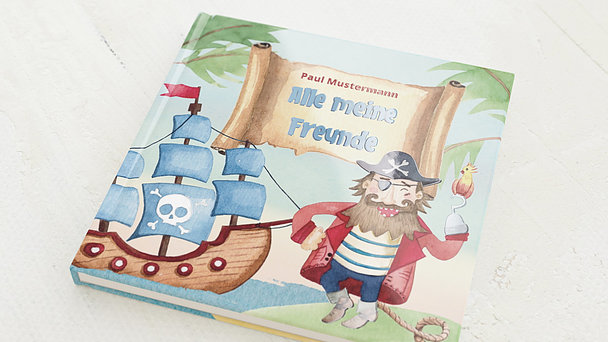 Freundebuch - Freundebuch Piraten