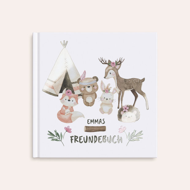 Freundebuch - Freundebuch Waldtiere