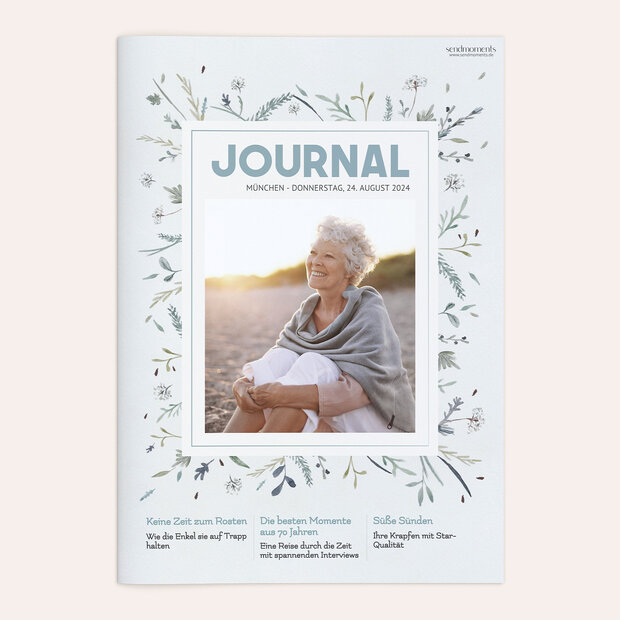 Geburtstagszeitung - Wiesenblume Festschrift