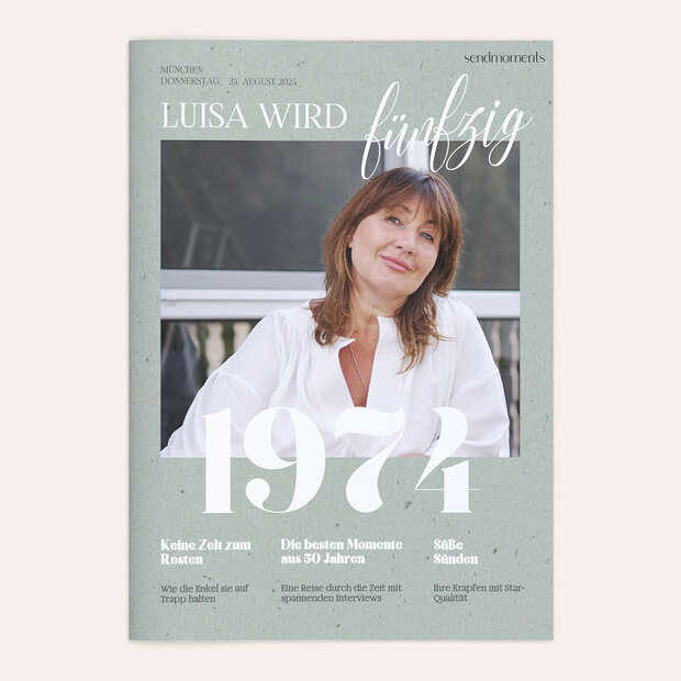 Geburtstagszeitung - Patina Festschrift