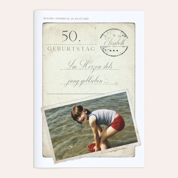 Geburtstagszeitung - Jung geblieben​ Festschrift