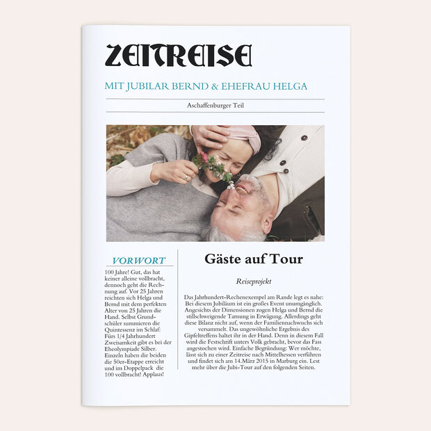 Geburtstagszeitung - Zeitung