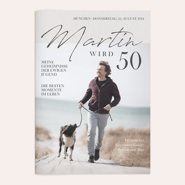 Geburtstagszeitung - Wundervolle Jahre Festschrift