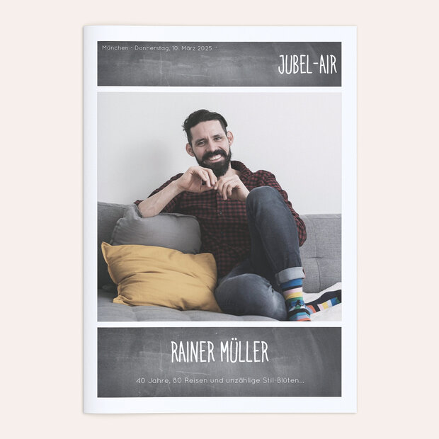 Geburtstagszeitung - Getäfelt Festschrift