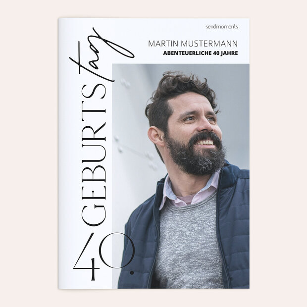 Geburtstagszeitung - Große Pläne