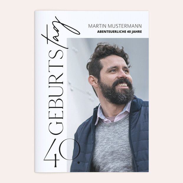 Geburtstagszeitung - Große Pläne