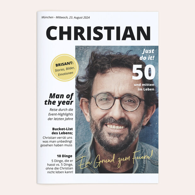 Geburtstagszeitung - Freude am Leben Festschrift