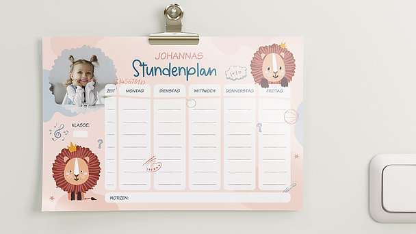 Stundenplan - Zottelmähne