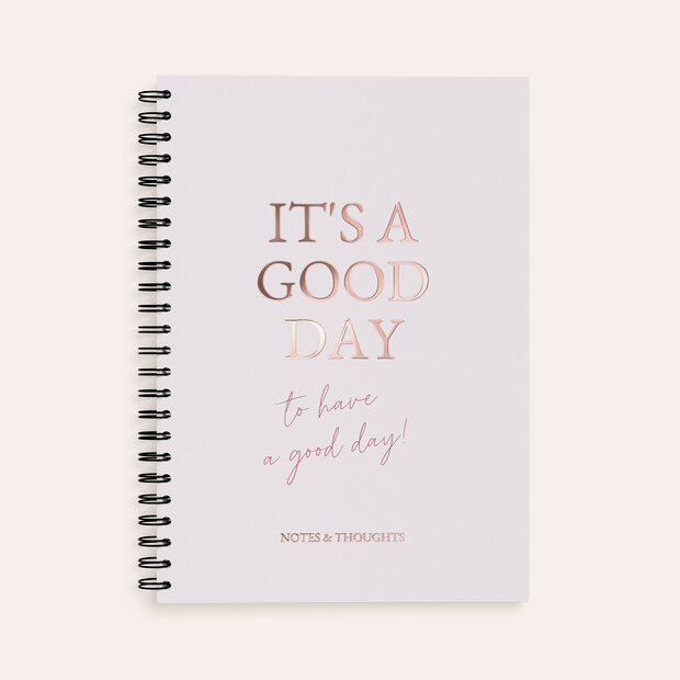 Notizbücher - Pretty good day