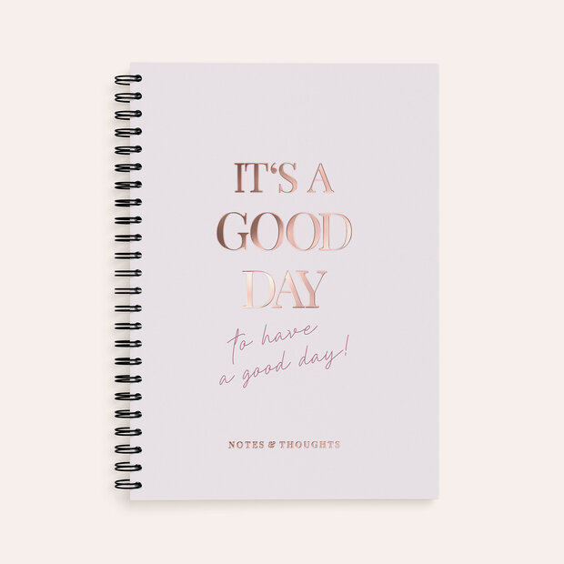 Notizbücher - Pretty good day