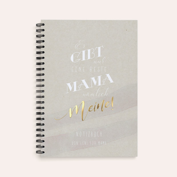 Notizbücher - Weltbeste Mama