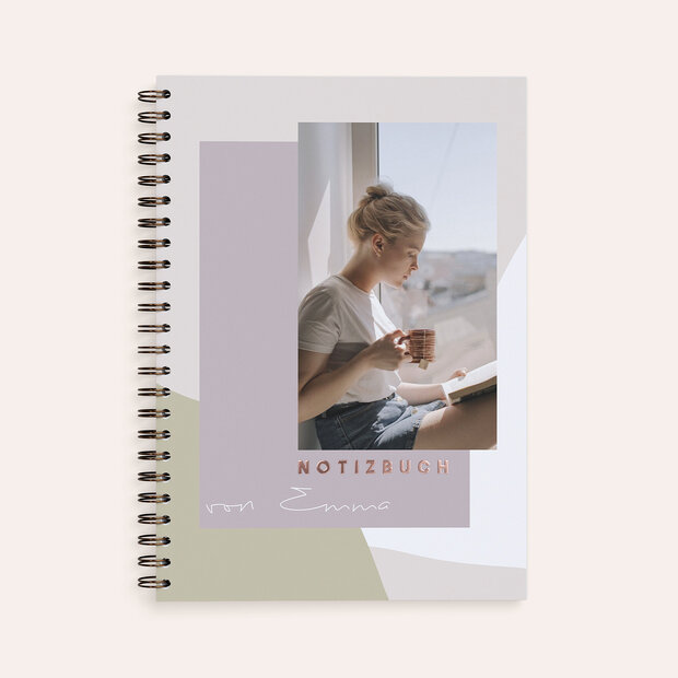 Notizbücher - Zartes Pastell