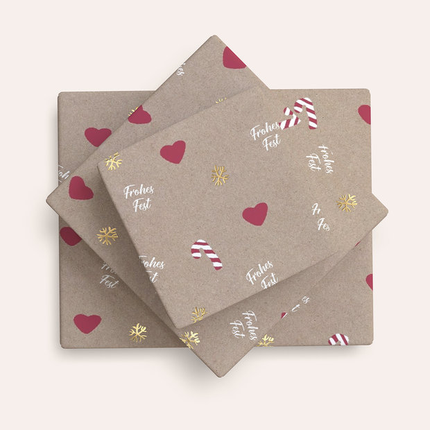 Geschenkpapier - Candy Cane
