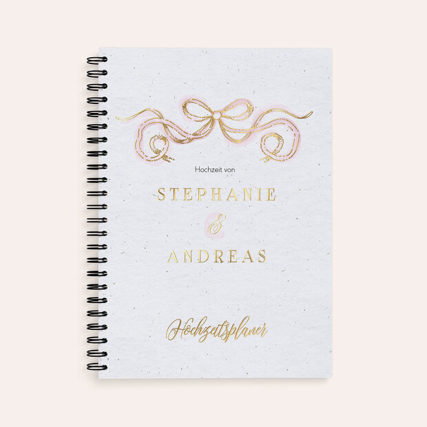 Hochzeitsplaner - Goldenes Band