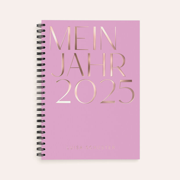 Jahresplaner - Ein Traum in Pink