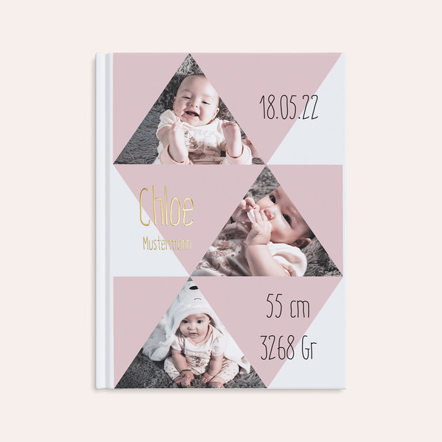 Baby-Tagebuch - Babytagebuch Triangel