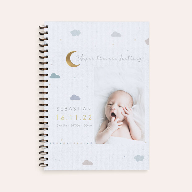 Babytagebuch - Babytagebuch Moon