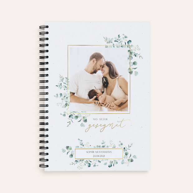 Babytagebuch - Babytagebuch Gesegnet