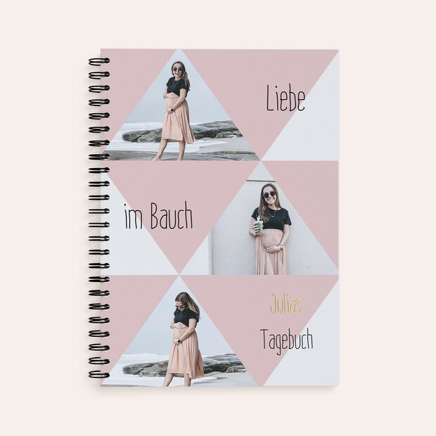 Schwangerschafts-Tagebuch - Schwangerschaftstagebuch Triangel