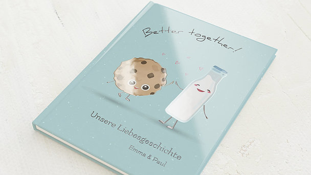 Pärchenbuch - Milk & cookie