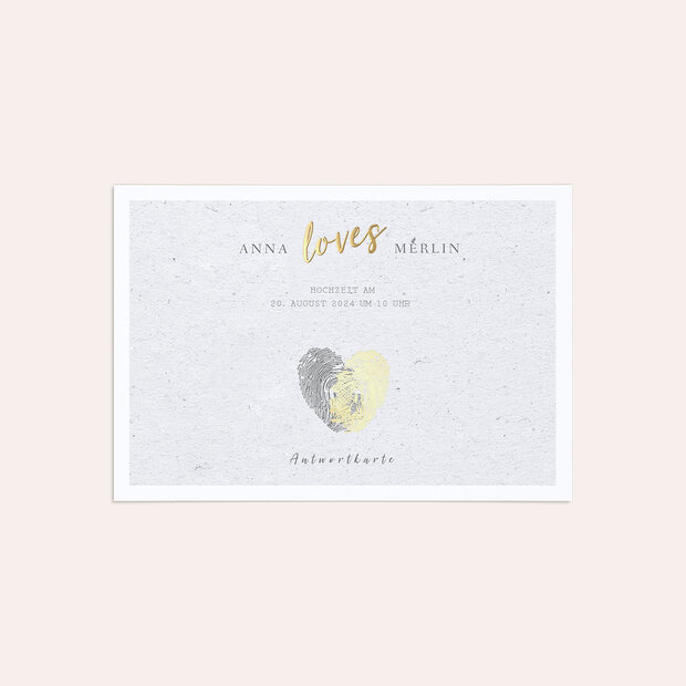 Antwortkarte - Only love