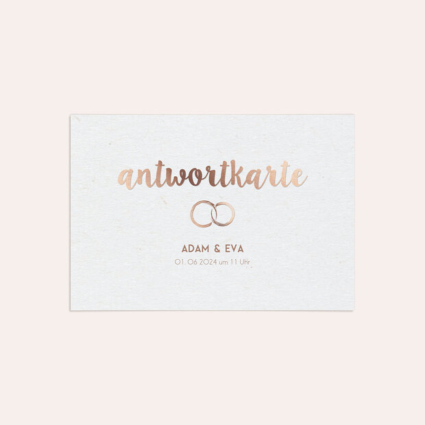 Antwortkarte - Edles Ja