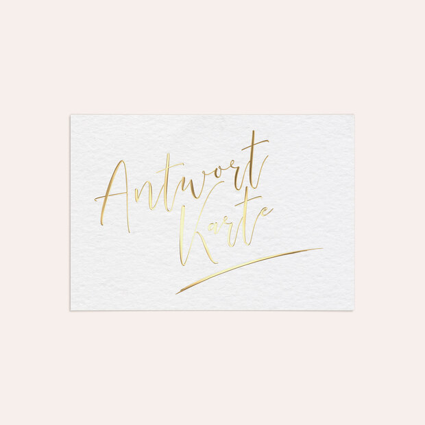 Antwortkarte - Our date