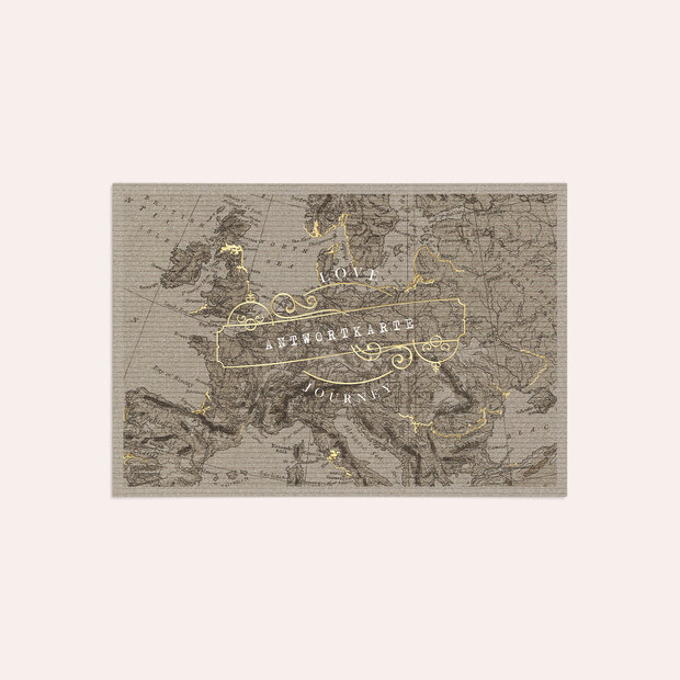 Antwortkarte - Unsere Weltkarte