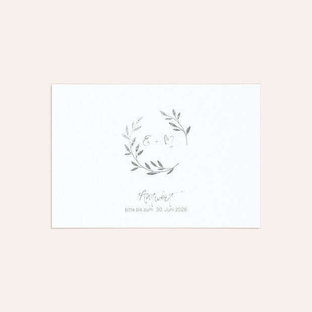 Antwortkarte - Zweiglein