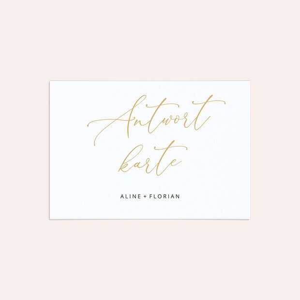 Antwortkarte - Schmetterlingslachen