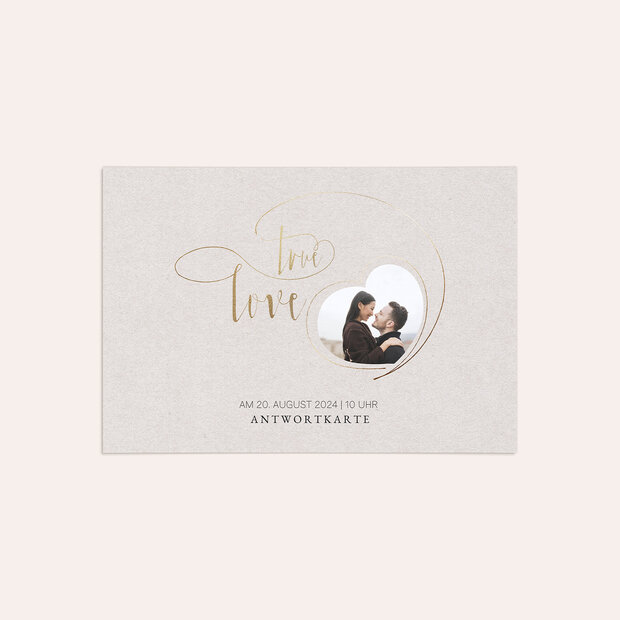 Antwortkarte - Forever true