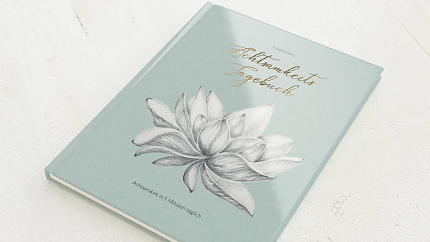 Achtsamkeitsbuch - Heilige Lotusblüte