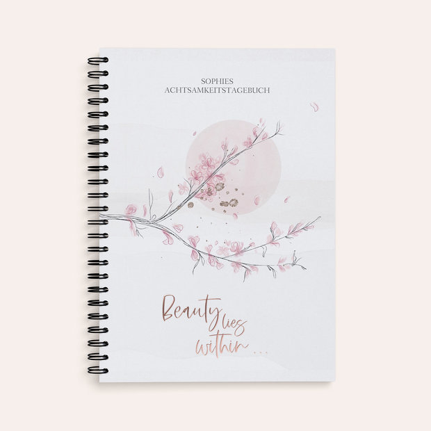 Achtsamkeitstagebuch - Zeit der Kirschblüte