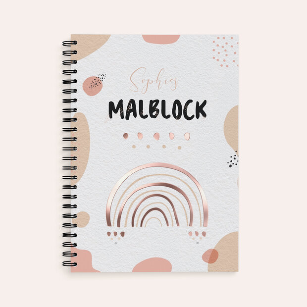 Malblock - Bogen & Punkte