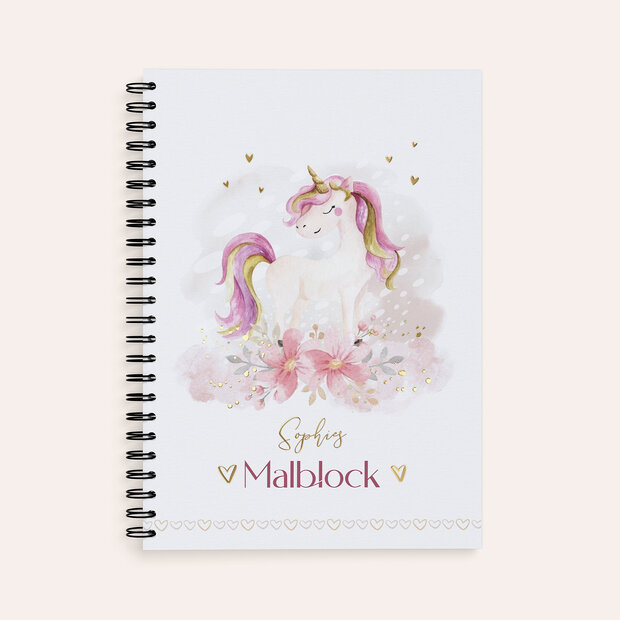 Malblock - Happy unicorn