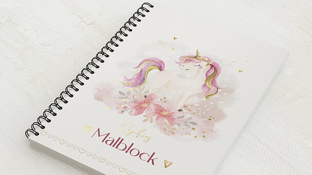 Malblock - Happy unicorn
